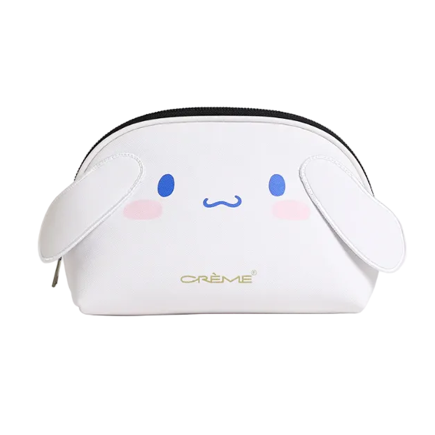 CREME Cinnamon Roll White Makeup Bag