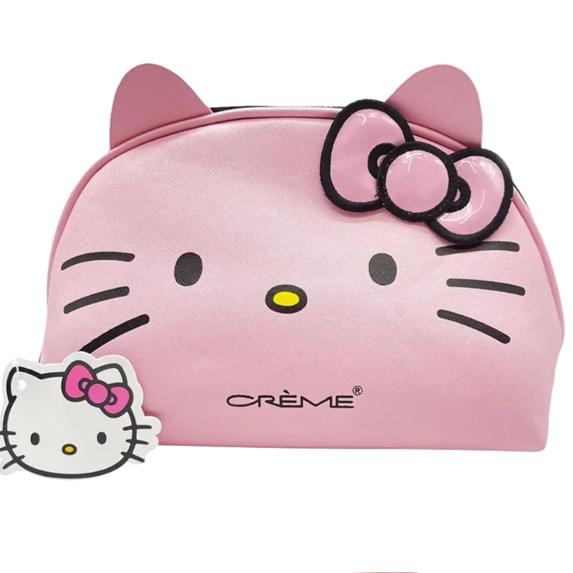 CREME Hello Kitty Pink Makeup Bag